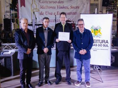 Concurso dos melhores vinhos, sucos de uva e espumantes de Caxias do Sul